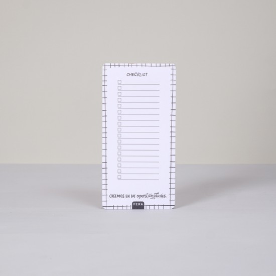 Checklist Creadores Fera Design