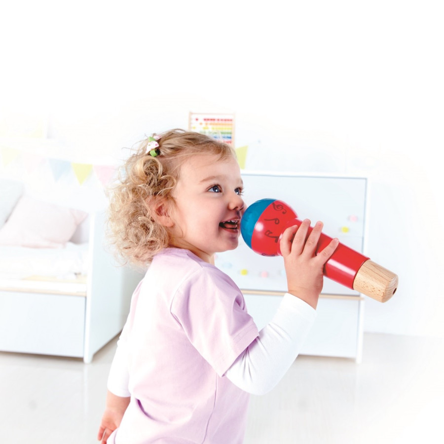 Micrófono Eco Prodigioso de Juguete a Pila Hape