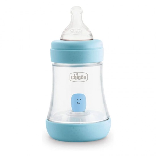Mamadera Perfect 5 Flujo Lento 150ml 0m Celeste