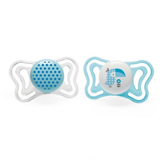 2 Chupetes Chicco Physio Light 2-6m Nene