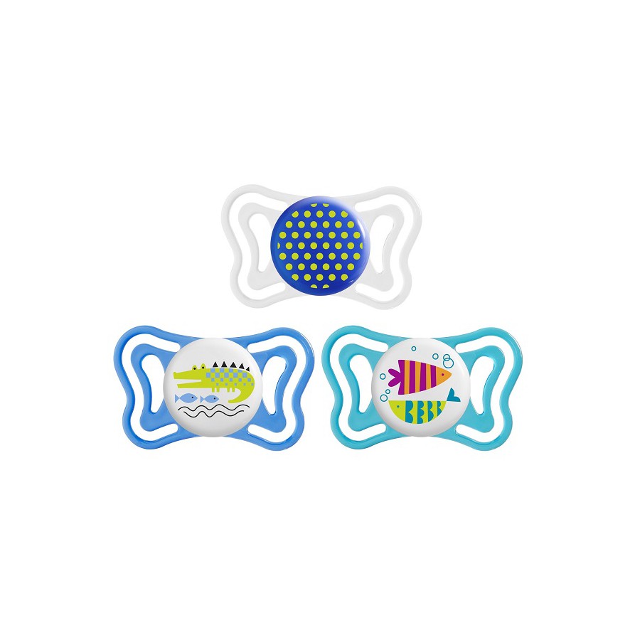 2 Chupetes Chicco Physio Light 16-36m Nene
