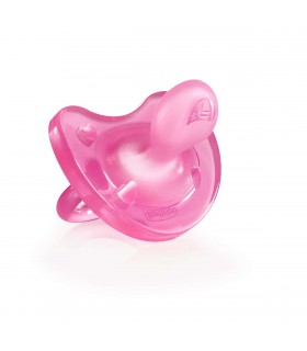 Chupete Chicco Soft Silicone 6-16m Rosa