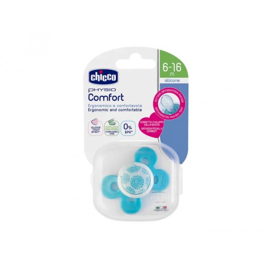 Chupete Physio Comfort 6 a 16 M Blue