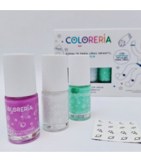 Set De Esmaltes al Agua Astronauta