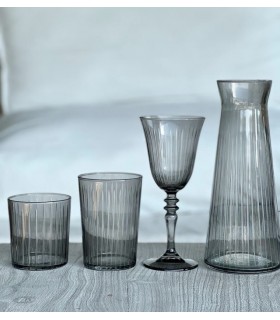 Vaso Alto Nuit Gris Humo