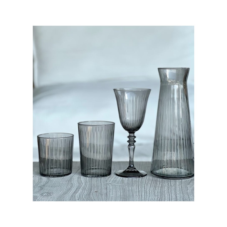 Vaso Alto Nuit Gris Humo