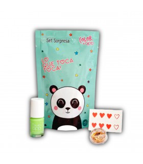 Set Sorpresa El Que Toca Toca Color App