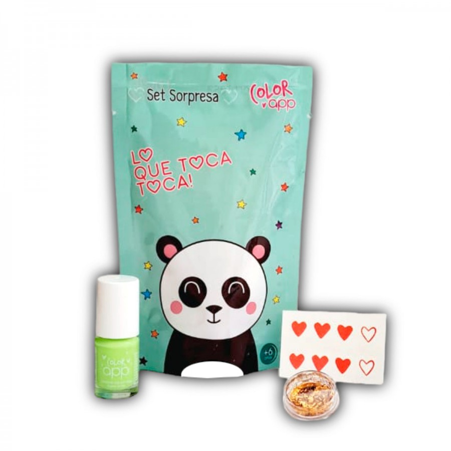 Set Sorpresa El Que Toca Toca Color App