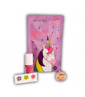 Set Sorpresa El Que Toca Toca Color App