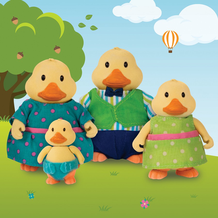 Familia De Patos Li'l Woodzeez