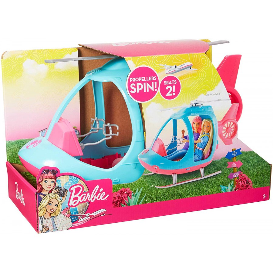 Helicóptero De Barbie Para Muñecas