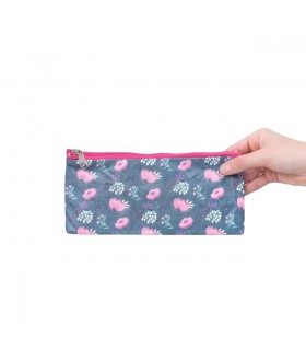 Cartuchera de Tyvek Flores