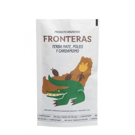 Repuesto Yerba Mate Fronteras poleo y cardamomo