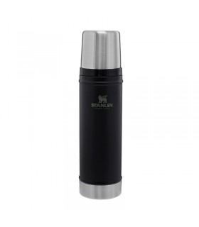Termo Clásico Stanley 591 Ml Con Pico Cebador  Negro