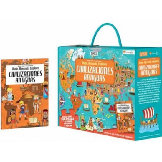 Libro Más Rompecabezas Civilizaciones Antiguas