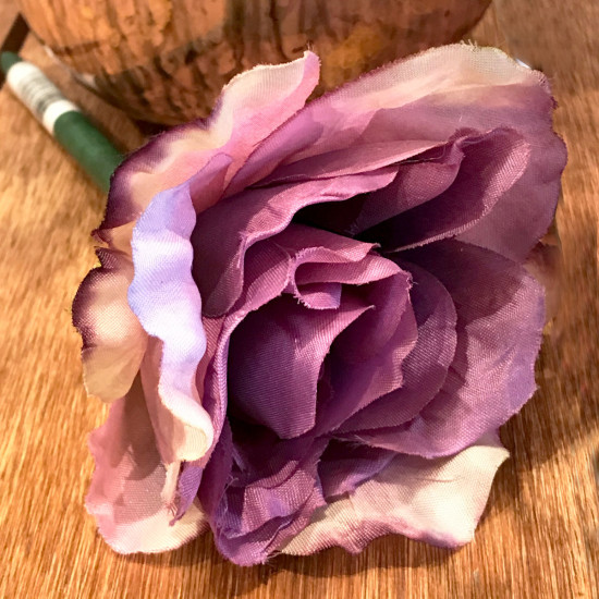 Lapicera con Flor de Tela