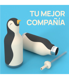 Botella Térmica Bestie Penguin 460 ml Asobu