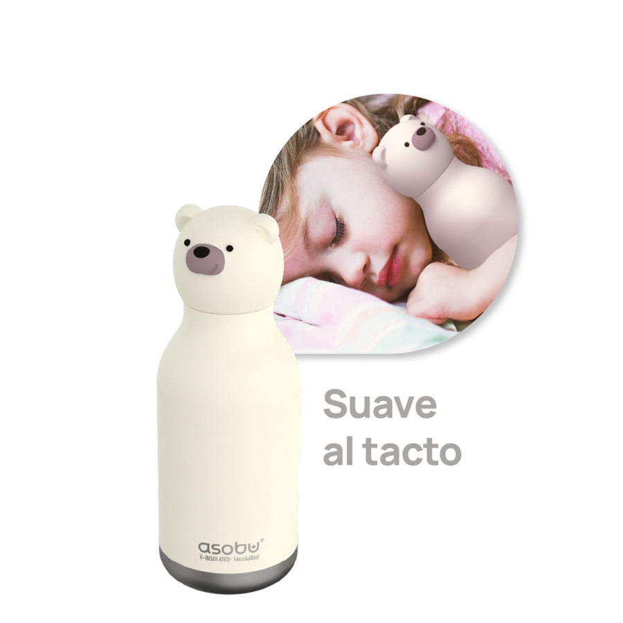 Botella Térmica Bestie Bear 460 ml Asobu