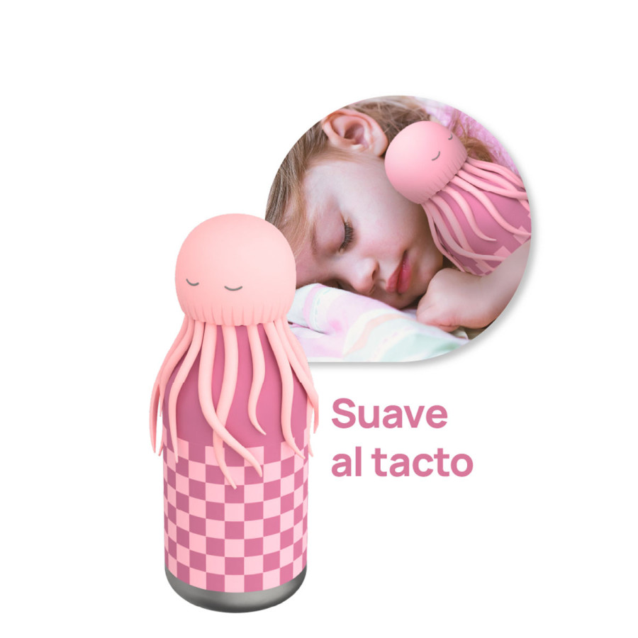 Botella Térmica Bestie Jelly Fish 460 ml Asobu