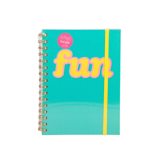 Cuaderno A5 con Elástico Beach Fun Alparamis