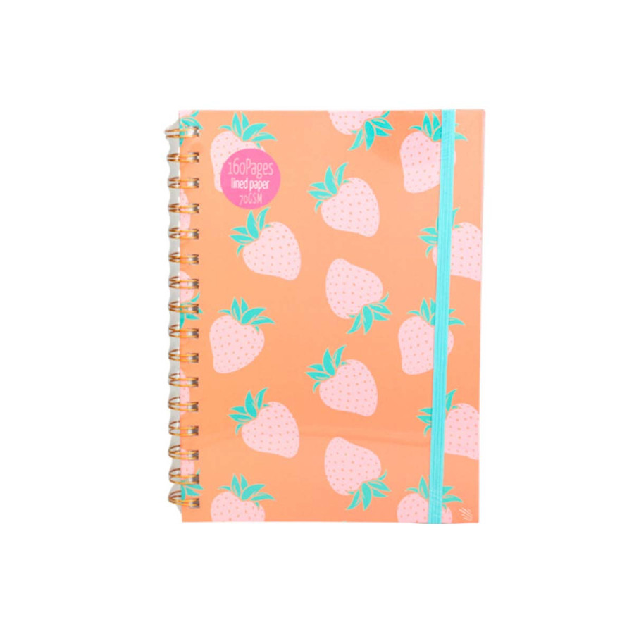 Cuaderno A5 con Elástico Beach Fun Alparamis