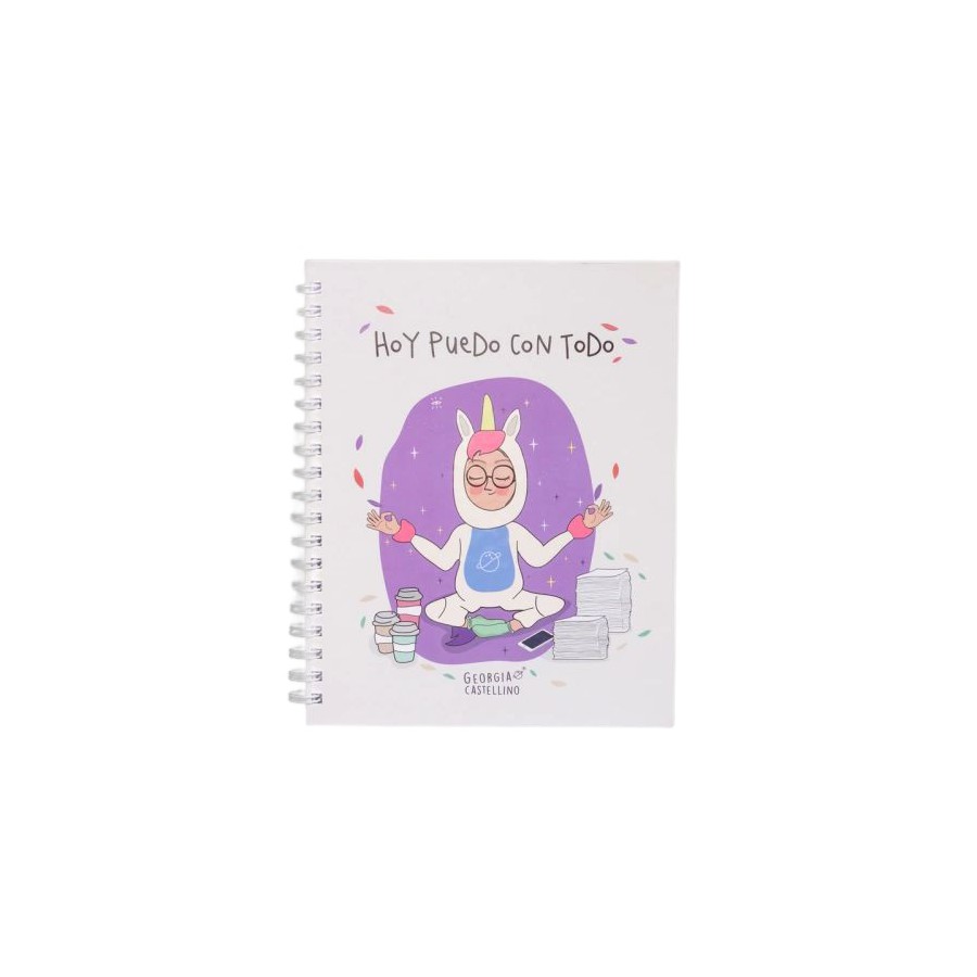 Cuaderno Tapa Blanda A4 Cuadriculado Procastrinar Fera