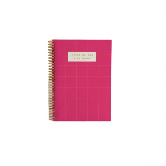 Cuaderno A5 Liso Pensamientos Aleatorios