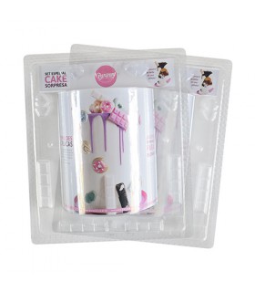 Set de placas Para Cake Sorpresa