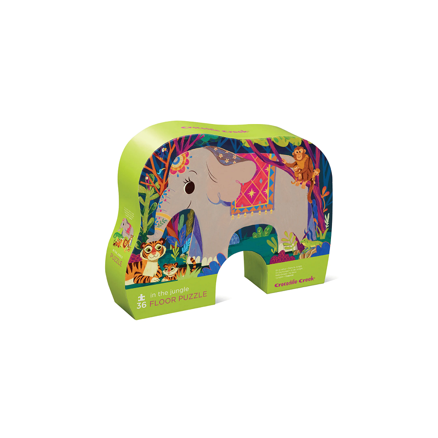 Puzzle 36 Pzs En La Jungla