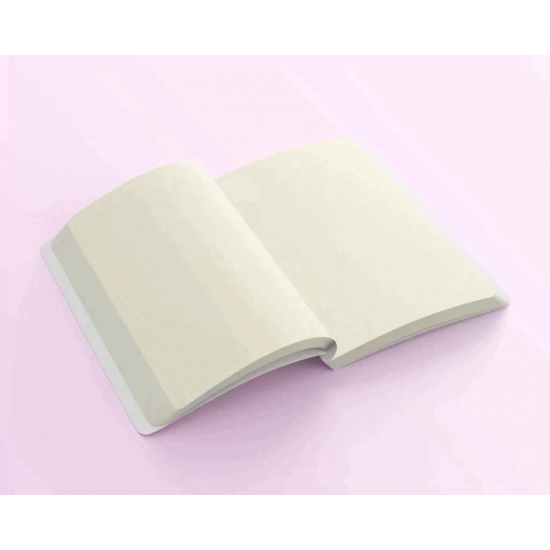 Cuaderno Punteado 14X20 Cosido Patchwork Fera