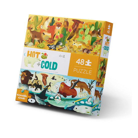 Puzzle 48 Piezas Opuestos Frio y Calor