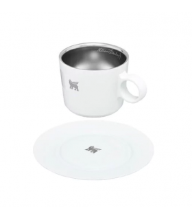Taza con Plato Stanley Daybreak Cup Blanco 190 Ml