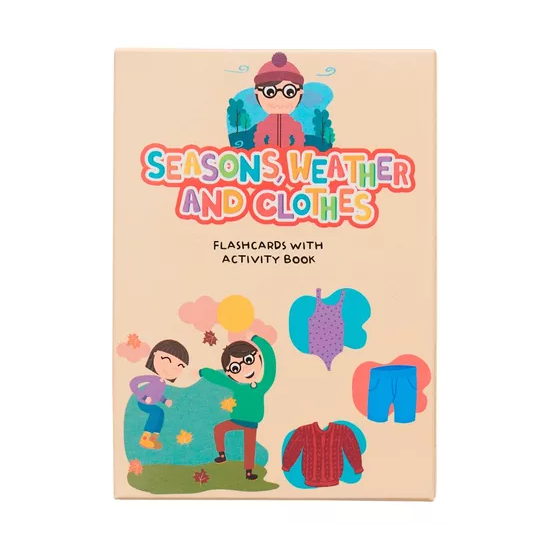 Cartas Didácticas Ingles Seasons Weather Barco De Papel