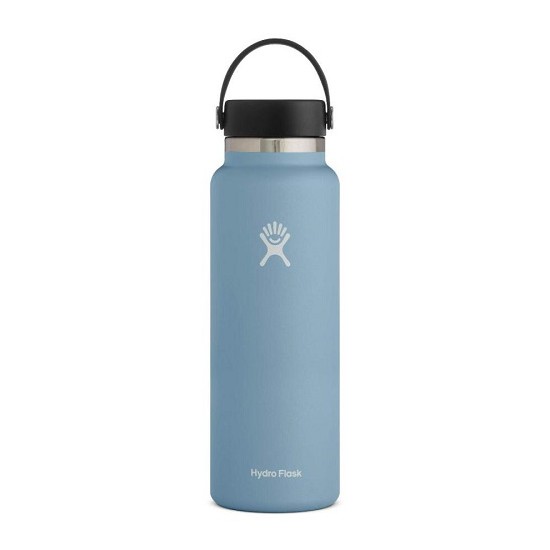 Botella Térmica Hydro Flask 1,2 L Boca Ancha Celeste Claro