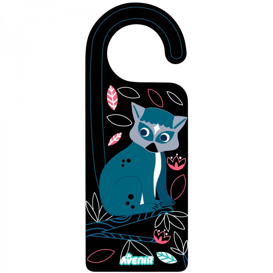 Cartel Colgante Scratch Art Animales Avenir