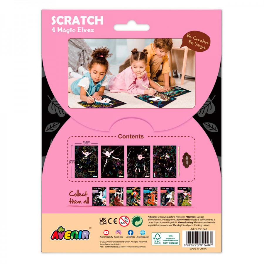 Scratch Art 4 Duendes Mágicos Avenir