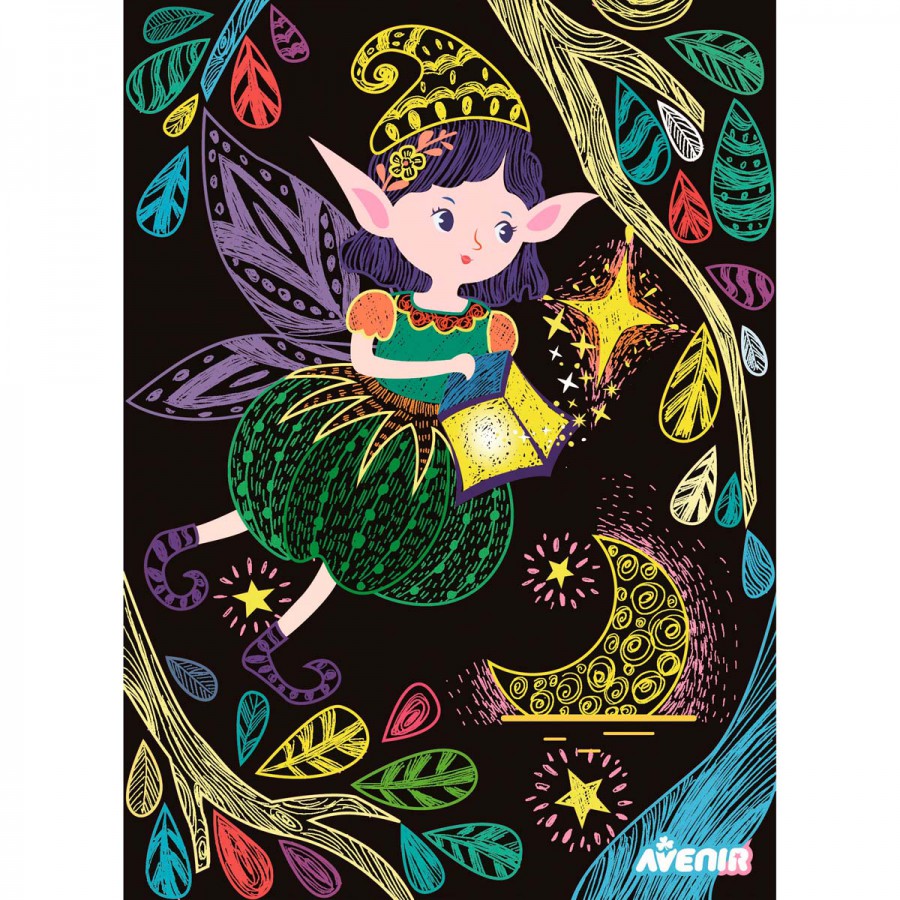 Scratch Art 4 Duendes Mágicos Avenir