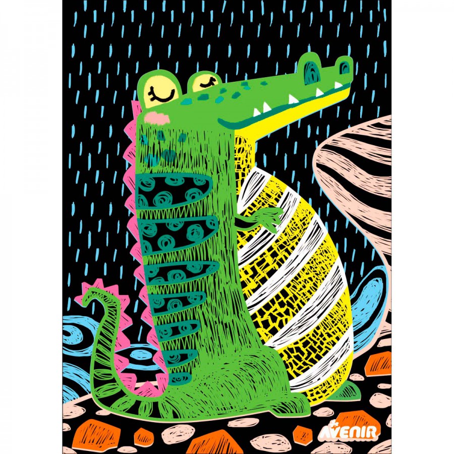 Scratch Art 4 Animales Mágicos Avenir