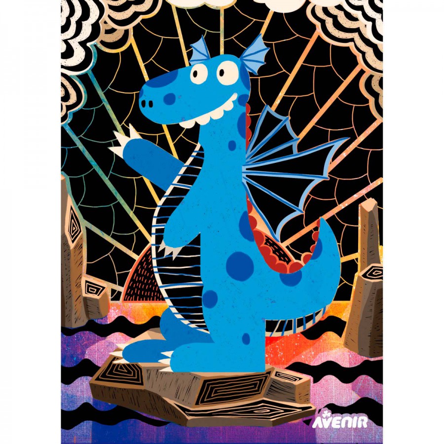 Scratch Art 4 Dragones Mágicos Avenir