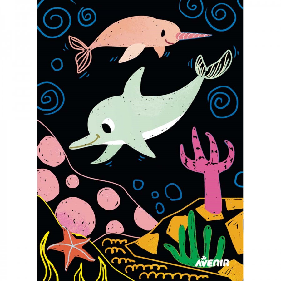 Scratch Art Junior My Sea Friends Avenir