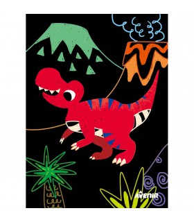 Scratch Art Junior Dinosaur Friends Avenir