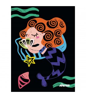 Scratch Art Junior Little Mermaid Avenir