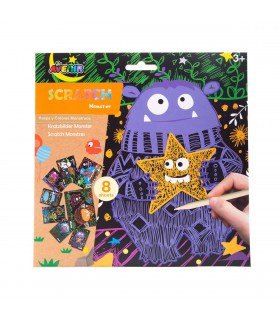 Scratch Art Monsters Avenir