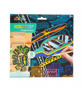 Scratch Art Transportation Avenir