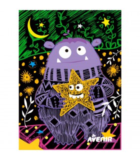 Scratch Art Monsters Avenir