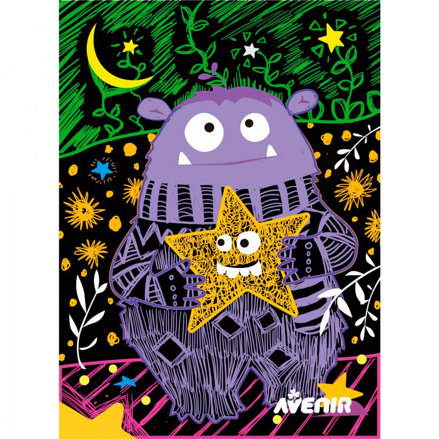 Scratch Art Monsters Avenir