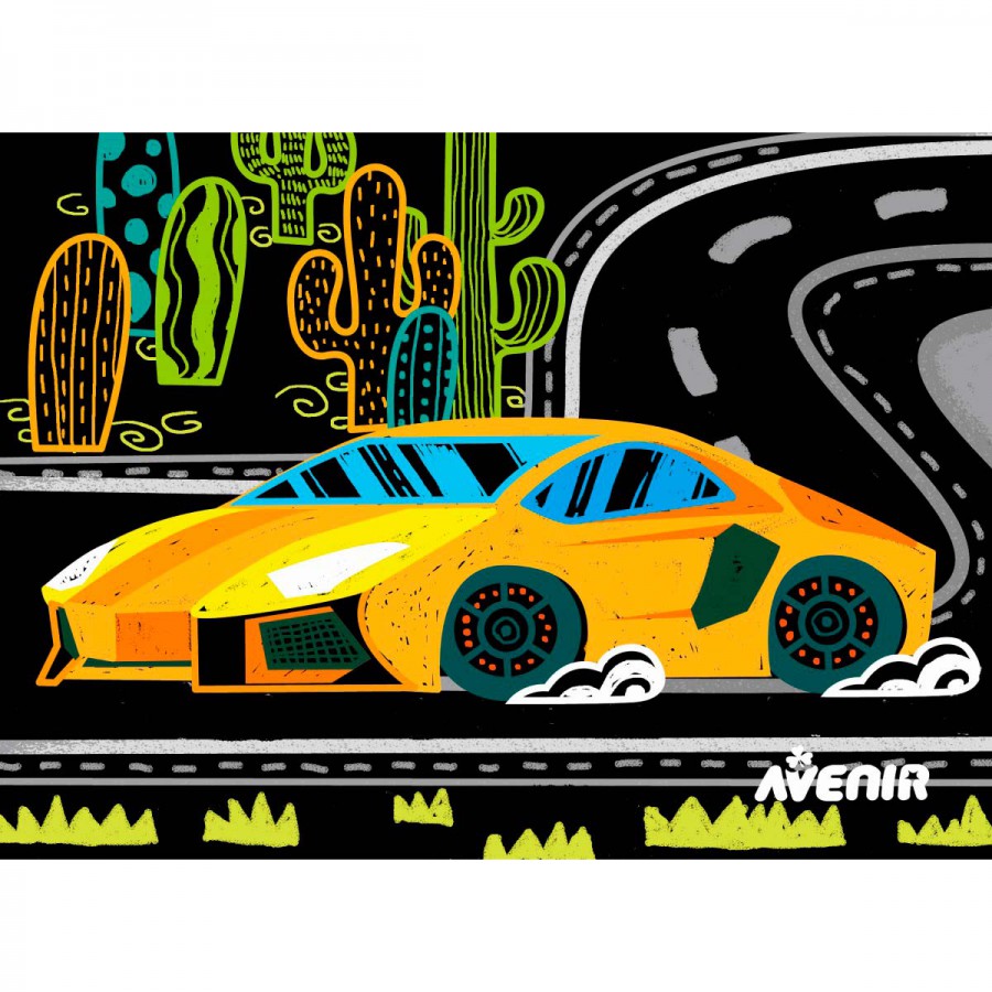 Scratch Art Transportation Avenir