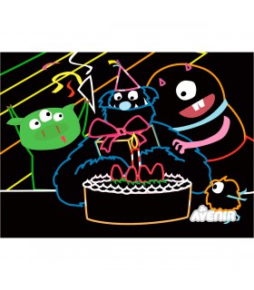 Scratch Art Monsters Avenir