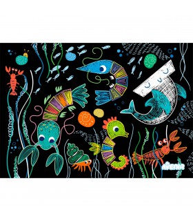Scratch Art Nivel 2 Ocean Life Avenir