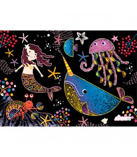 Scratch Art Nivel 2 Ocean Life Avenir